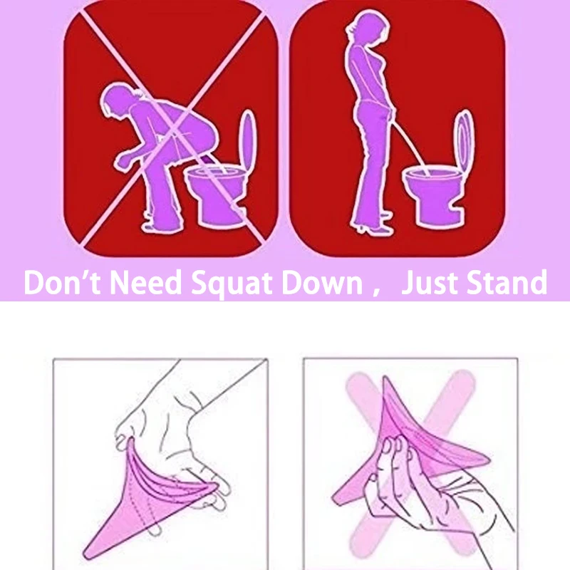 Писсуар силиконовый для женщин писсуар мочи портативный туалет чрезвычайных