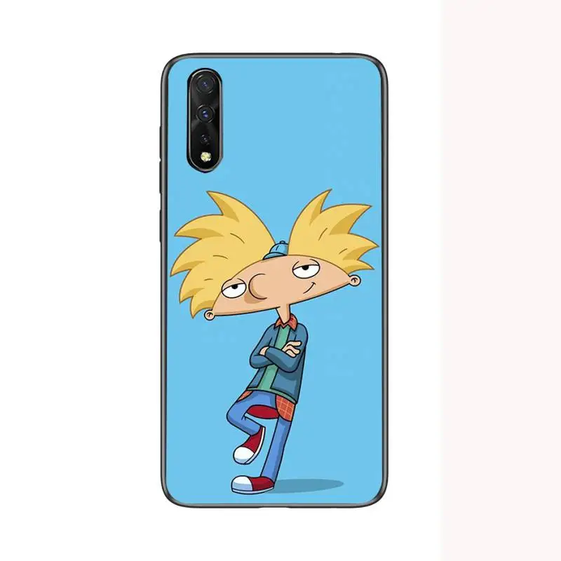 

Hey Arnold Cartoon Phone Case For Honor 7A 8 9 X S 10 20 i S lite 30 Pro PLAY Cover Fundas Coque