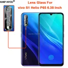 Прозрачная ультратонкая задняя камера vivo S1 Helio P65, 6,38 дюйма, защитная крышка объектива камеры, закаленное стекло, защитная пленка