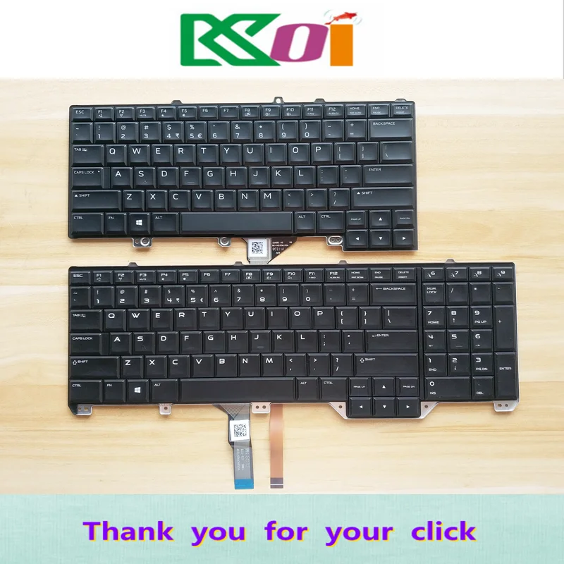 

Клавиатура для ноутбука Dell alien M17 13 14 15 R1 R2 R3 R4 R5