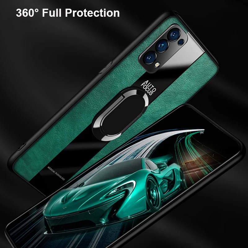 luxury leather phone case for realme gt neo 2 2t flash master explorer narzo 30 5g ring cover case for realme q2 q3 pro carnival free global shipping