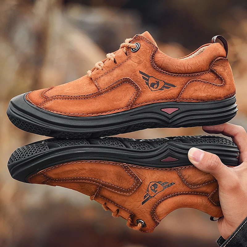 Новые мужские треккинговые ботинки горные Мужская Уличная охотничья обувь для