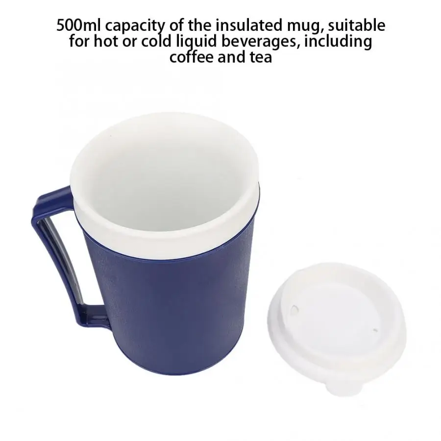 Горячая холодная жидкость емкости для напитков Термокружка с крышкой трубки