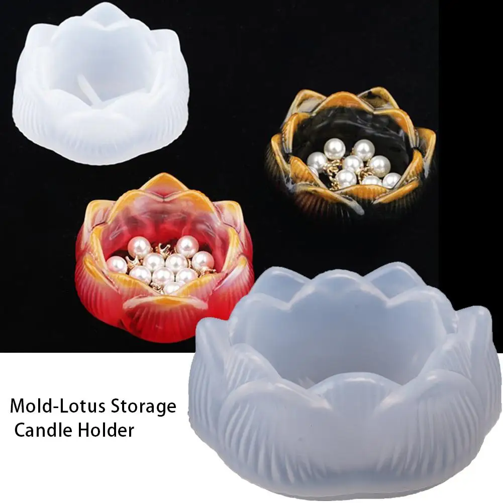 Формы в форме лотоса для свечей силиконовая форма сделай сам свечи ручной работы