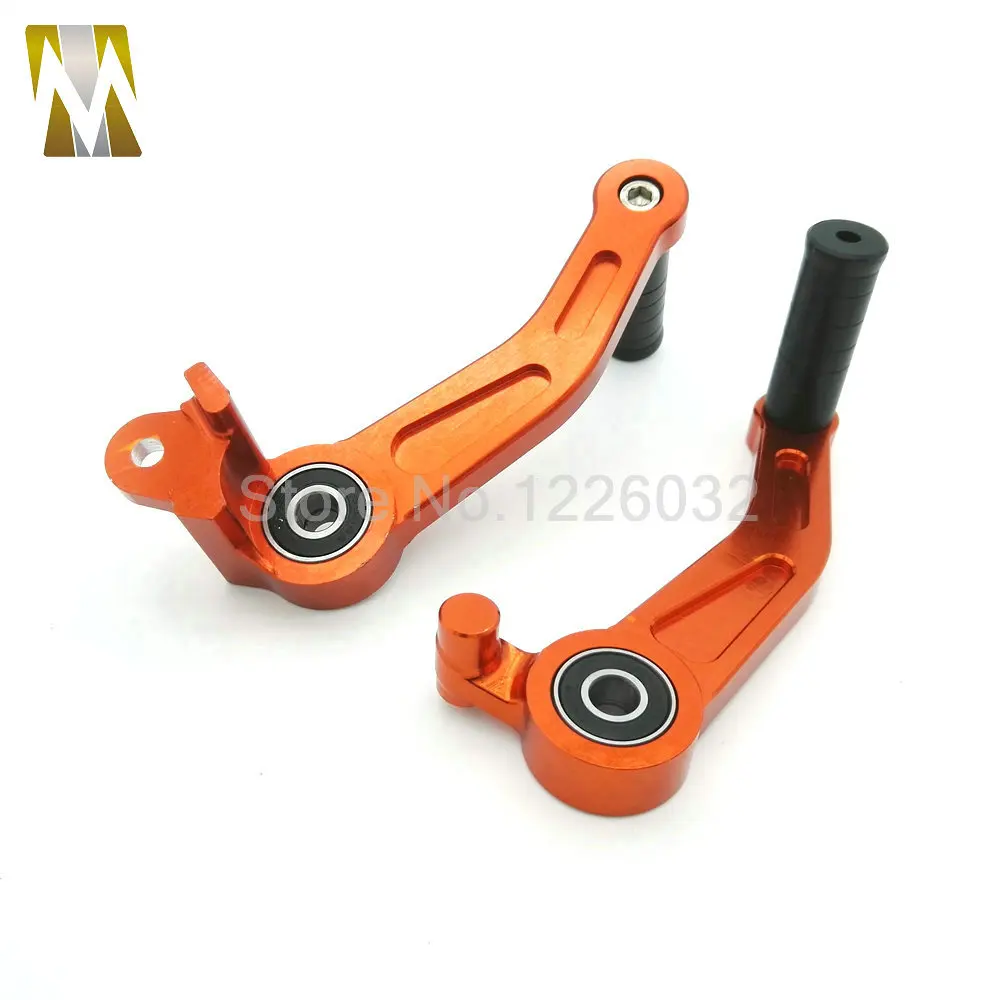 New arrival Motorbike Orange CNC Aluminium Brake Clutch Gear Pedal Lever For KTM DUKE 125 200 390 2013 2014 2015 2016 | Автомобили и