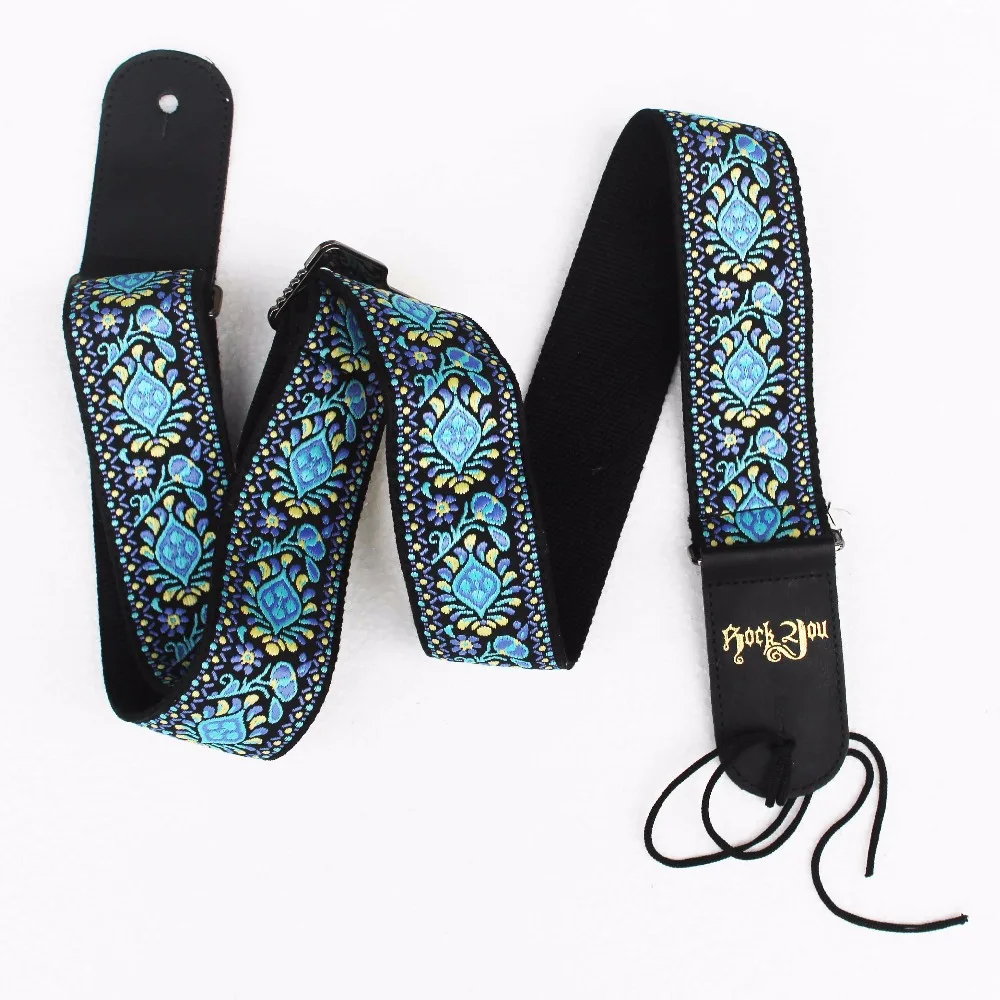 Ремешок для гитары ROCK YOU cottom ремни акустической ремешок электрогитары | Спорт и