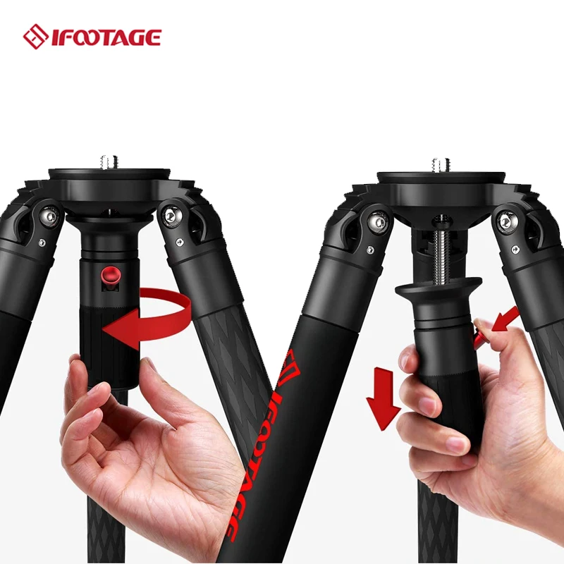 Дорожный штатив серии Газель Ifootage TA7/TC7 БЫСТРОРАЗЪЕМНАЯ пластина волоконная