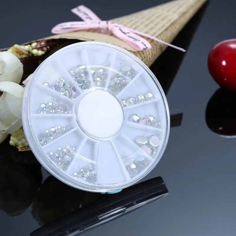 300 шт. 3D долговечного акрилового для неил арта украшения кончиков ногтей