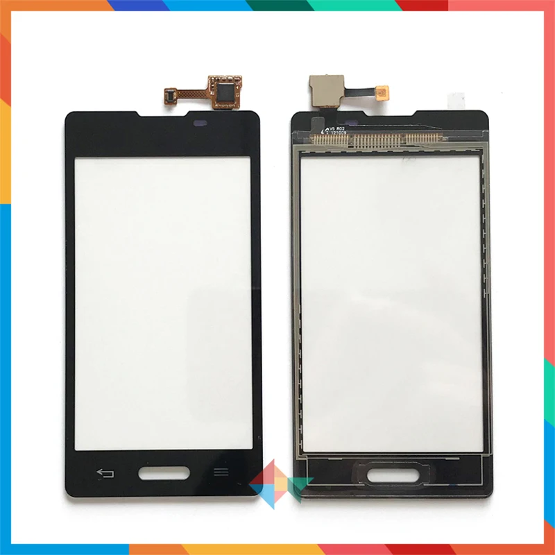 

10pcs/lot High Quality 4.0" For LG Optimus L5 II E460 E450 Touch Screen Digitizer Front Glass Lens Sensor Panel Free Shipping