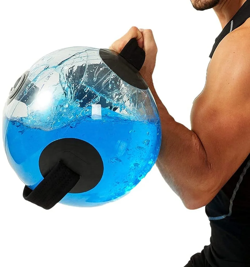 15-40KG Aqua Bag ball shape Water Power Bags Sandbag for Weightlifting Bodybuilding Crossfit Full Body Workout