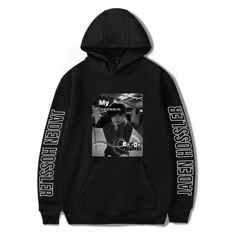 

Fashion Sweatshirt Print Jaden Hossler Hoodies Women/men Harajuku Streetwear Handsome Hooded Jaden Hossler Hoody Coats Casual