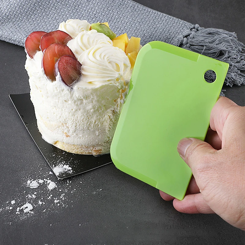 3 шт./лот шпатели для торта неровные края зубов DIY скребки украшения помадные