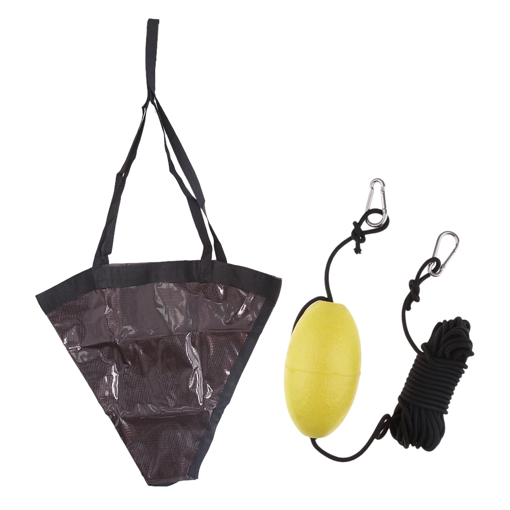 

600mm Fishing Sea Anchor Break Drifting Drogue & Tow Rope for 15 - 17ft Boat