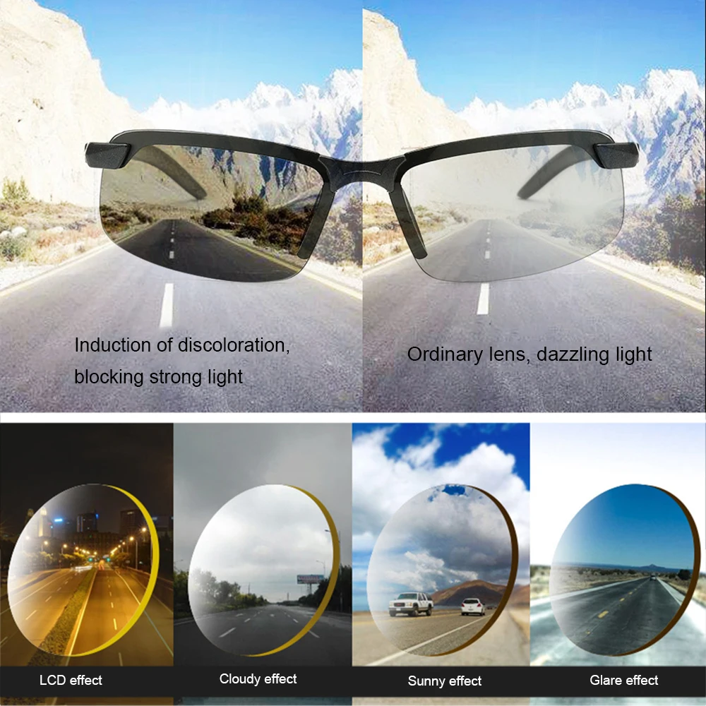 Антибликовые поляризационные солнцезащитные очки для водителей дневного и