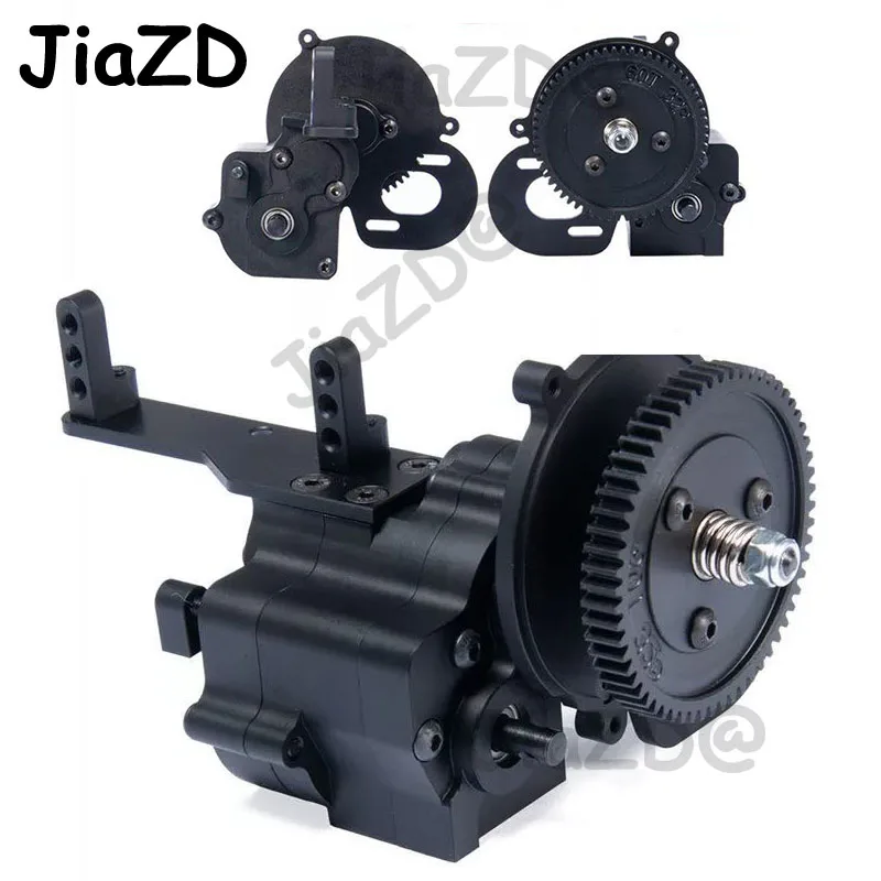 Alloy CNC chassis / gear box transfer case  Center Gearbox transmission case 2 Speed for 1/10 Axial Wraith 90018 RC Crawlers T09