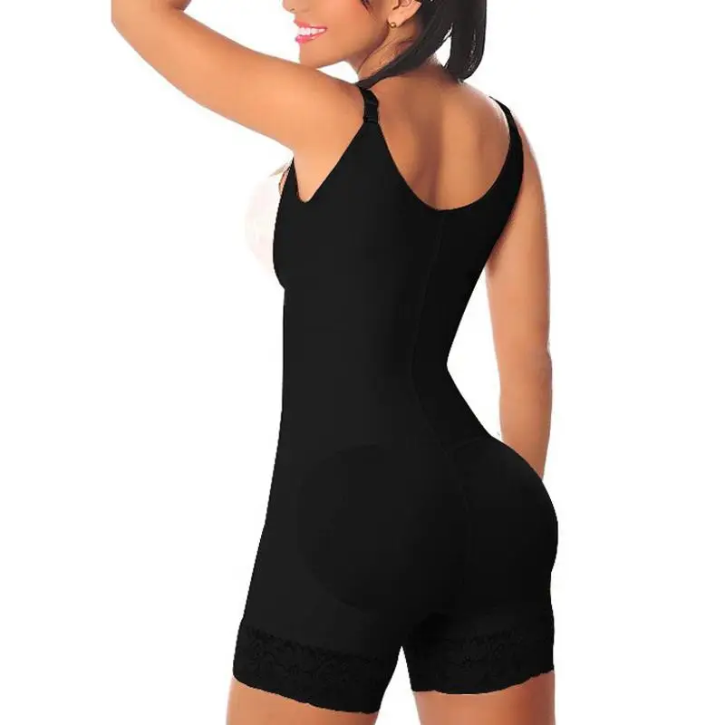 

Women'S Corset Waist Trainer Stretchy Slimmer Body Shaper For Dresses Weight Lace Loss Bodysuit Romper