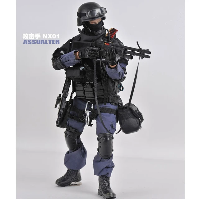 Amazon.co.jp: 1/6スケール12インチSWAT警察アクション