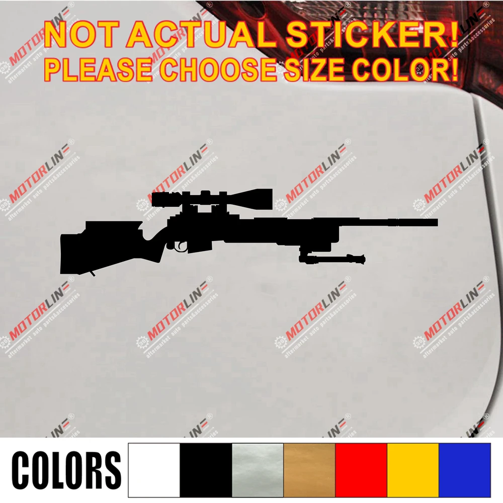 M40A3 снайперская винтовка M40 Виниловая наклейка для автомобиля|Наклейки на