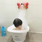 Музыкальный Краб машина для мыльных пузырей для ванны Автоматический Генератор пузырей ванна для маленьких детей игрушка для душа детская игрушка для ванной