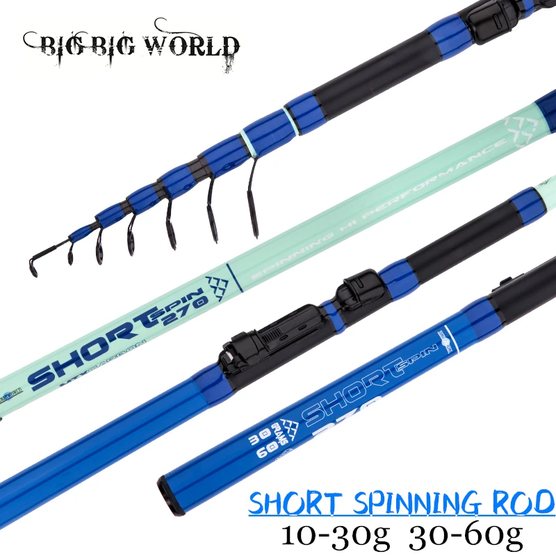 

2.1M -3.0M Carp Fishing Rod Feeder Hard Carbon Fiber Telescopic Fishing Rod Spinning Lure 10-30g or 30-60g