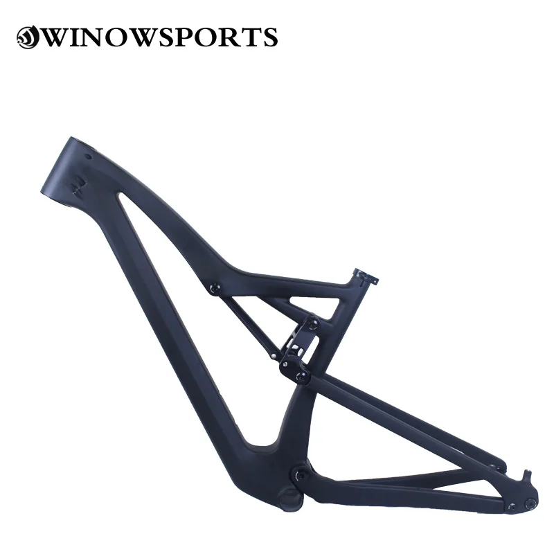 

29ER carbon Полный комплект велосипедной Подвески Размер рамы 15,5 "17,5" 19 "21" карбоновая рама для горного велосипеда индивидуальная покраска карбон...