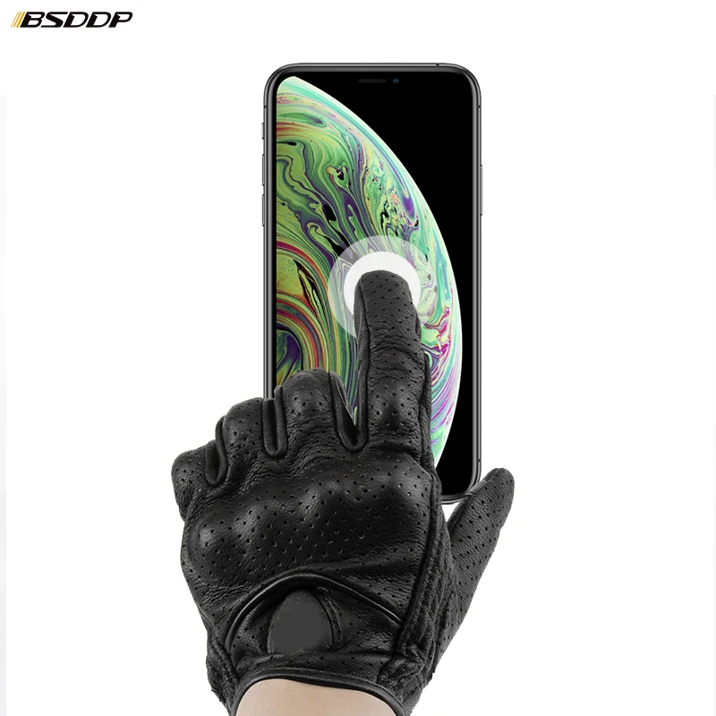 Новые мужские мотоциклетные перчатки женские мото кожаные Углеродные