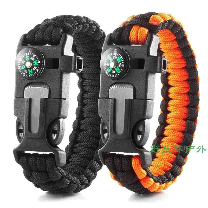 

Self Defense Knife Bracelet Outdoor Multifunctional Bracelet Wilderness Survival Portable Equipment Tactical Accessories