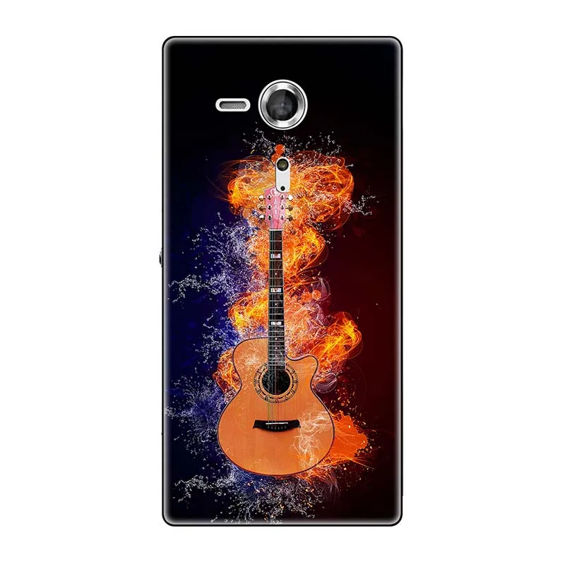 A187 Мягкие чехлы для sony Xperia SP M35 M35h M35C C5303 C5306 C5302 чехол с принтом(розы); волк милый чехол-крышка с узорами чехол для телефона чехол Fundas Para - Цвет: A187