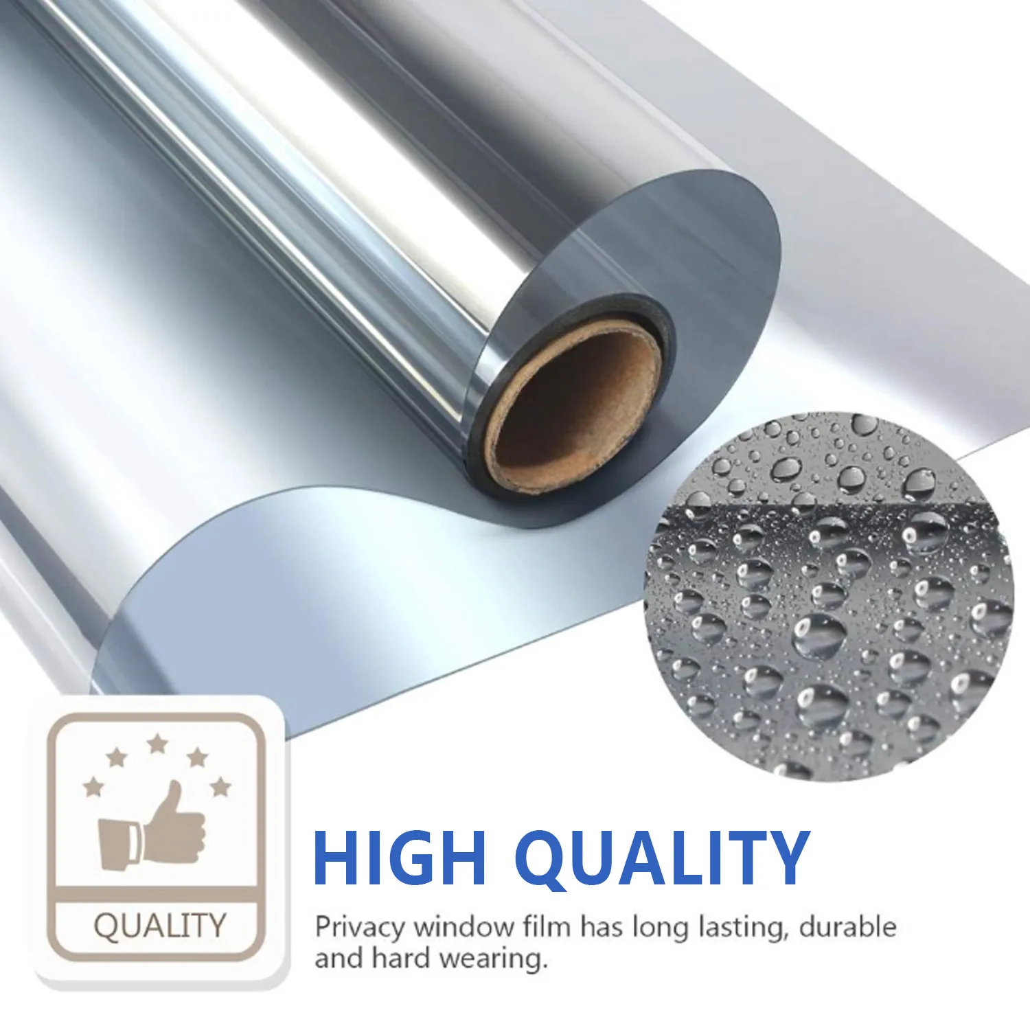 Оконная пленка односторонняя Защита от УФ лучей защита солнца теплоизоляция