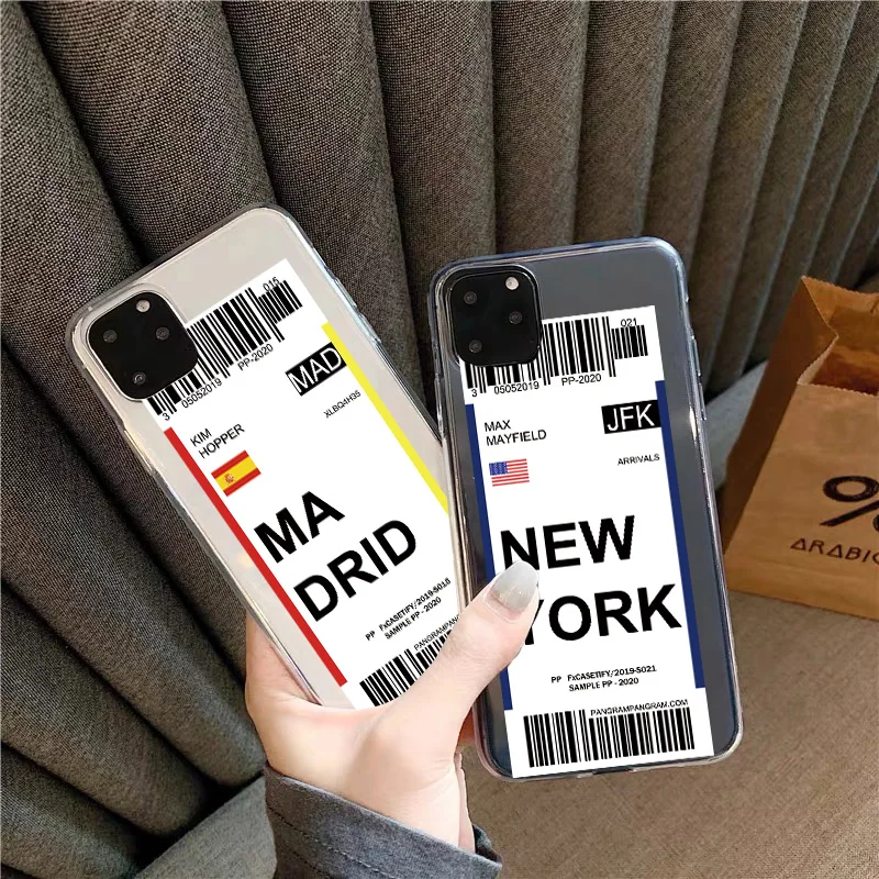 Чехол INS для iPhone 12 11 Pro XS MAX XR X 8 7 6s plus SE 2020 прозрачная посадочная панель из мягкого