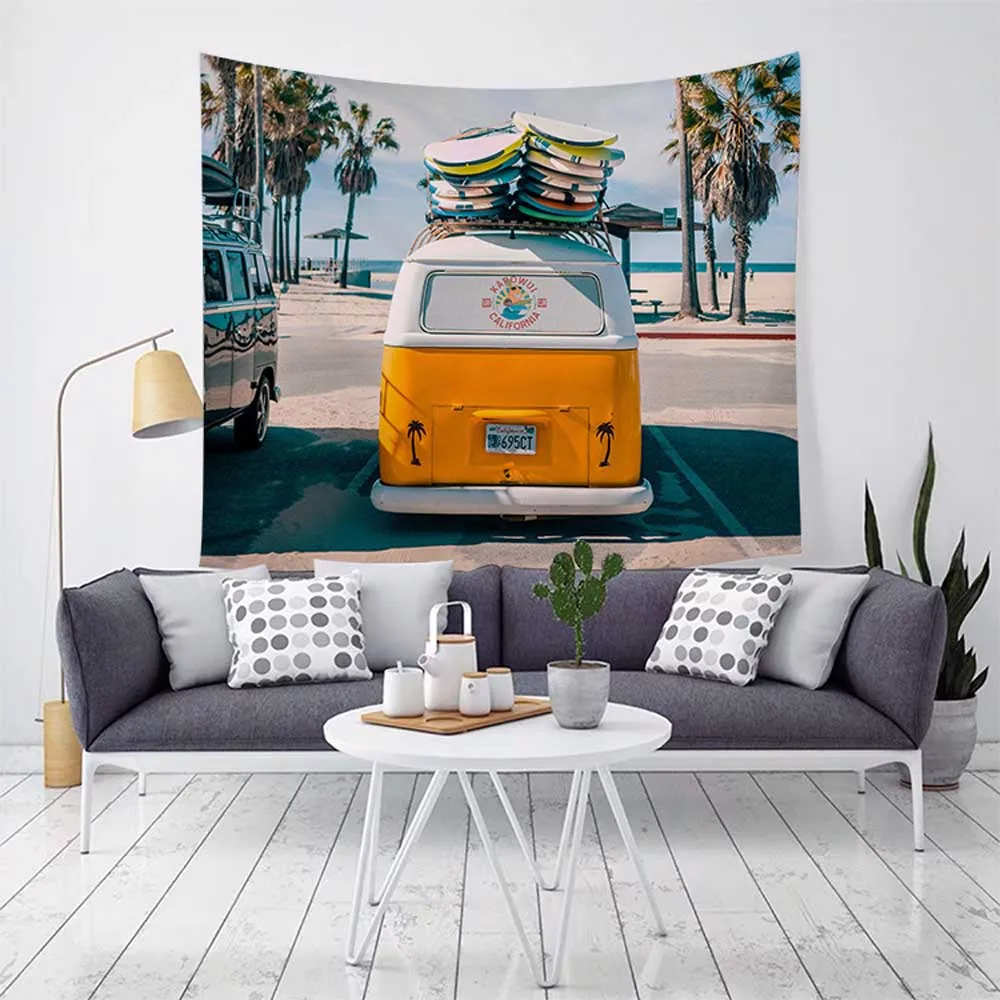 Гобелены с милыми животными подвесное общежитие домашний текстиль украшение Кит