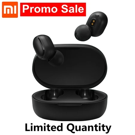 Promotion Sale Xiaomi Redmi AirDots беспроводные Bluetooth наушники TWS 5,0 Голосовое управление DSP активное шумоподавление Гарнитура Bluetooth - Цвет: Promotion Sale