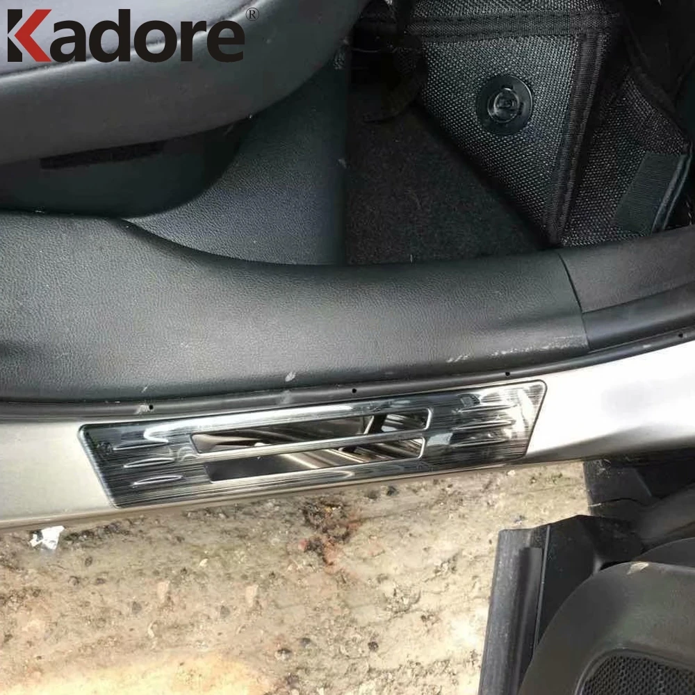 Хромированная передняя фара для Ford Kuga Escape 2017 2018 2019 противотуманная рамка отделка