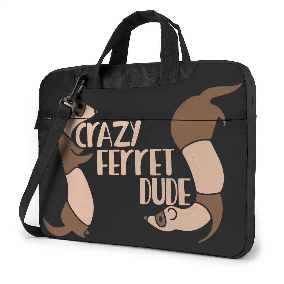 

Ferrets Laptop Bag Case Vintage Travelmate Computer Bag Messenger Waterproof Laptop Pouch