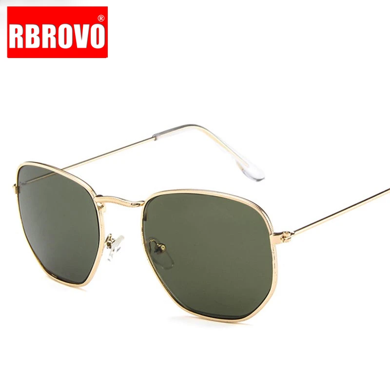 Очки RBROVO в винтажном стиле женские роскошные зеркальные солнечные аксессуары