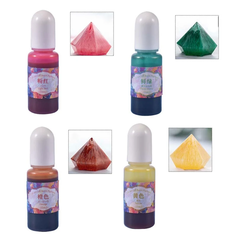 

24 Colors Resin Epoxy Pigment Liquid Colorant Dye Ink Diffusion DIY Art Crafts Jewelry Making Accessories