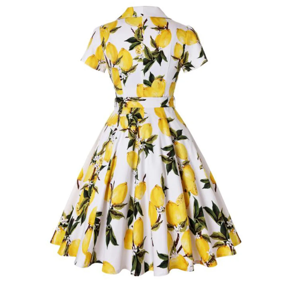 

Women Elegant Short Sleeve Pleated Short Dress Summer V Neck Ruched Shirt Dress Vintage Printed Slim Party Dresses Vestido