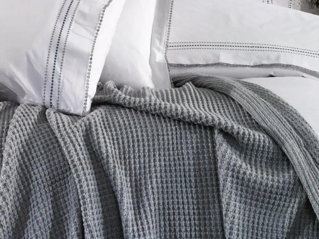 

Lama Luxury Embroideried Bridal Set 7 Piece Gray