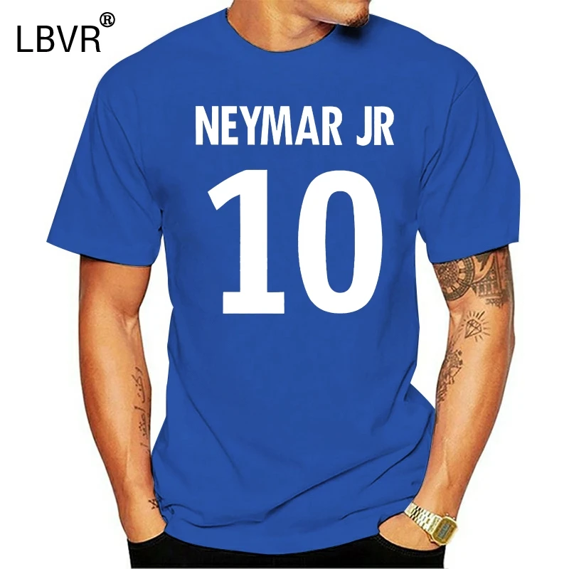 Футболка Neymar Jr 10 для детей стильная тенниска в стиле клуба доступно темно-синее и