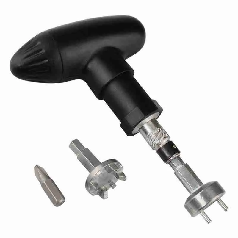 

1Pcs Golf Shoe Nailer Golf Spike Ratchet Handle Wrench Tool With adjustable ratchet on/off switch Shoe Cleats Practical Club