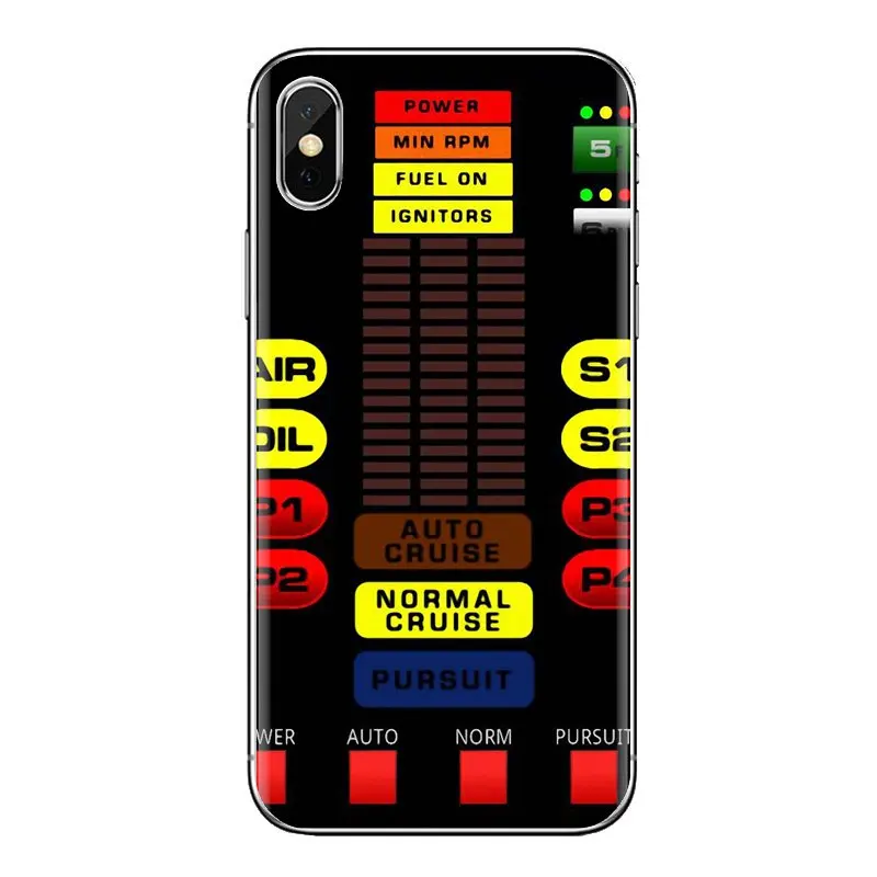 For Huawei P Smart Y6 P8 P9 P10 Plus Nova P20 Lite Pro Mini 2017 SLA-L02 SLA-L22 2i Knight Rider KITT Car Dashboard Phone Covers |