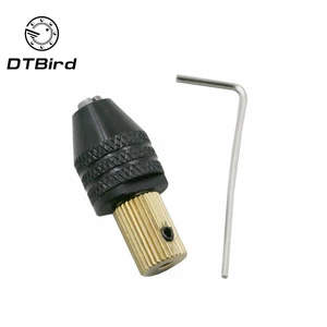 3,17 мм Электрический моторный вал Мини патрон крепежный зажим 0,5 мм-3,2 мм мала до сверло микро-патрон фиксирующее устройство для DT6