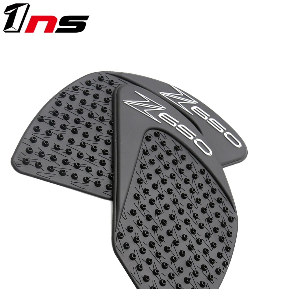 

For KAWASAKI Z650 Z 650 2017 Motorcycle Protector Sticker Decal Gas Knee Grip Tank Traction Pad Side Antiskid and scratch proof