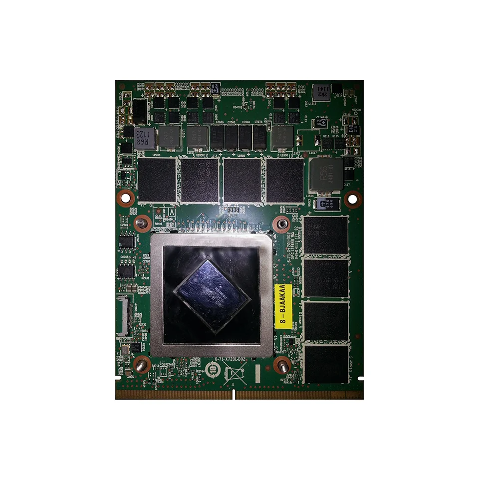 Видеокарта Radeon HD6990 HD6990M GDDR5 2 Гб 216 0811030 для Clevo P170EM P150HM P150EM P150SM P157SM P151SM1