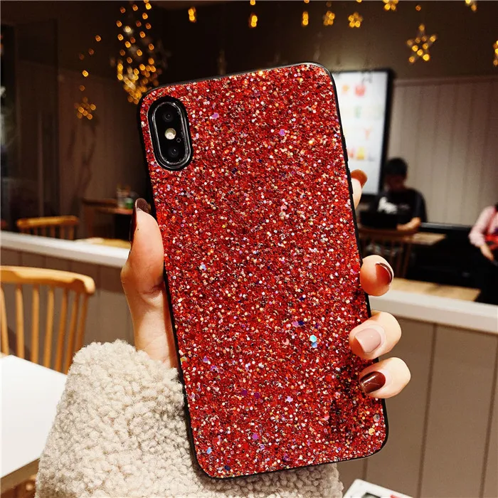 Блестящая Вспышка чехол для iPhone 7 8 6 6s Plus 7Plus Модный Блестящий чехол для iPhone 11 Pro X Xs Max XR защитный чехол для телефона - Цвет: 5