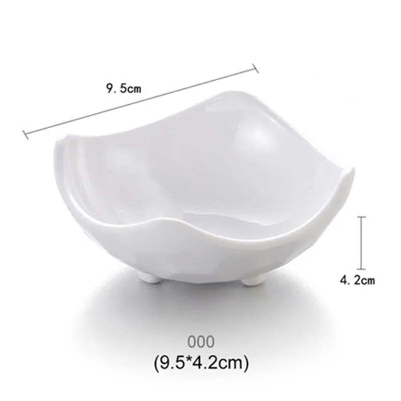 4 шт белая приправа соевый соус маленькое блюдо тарелка для закусок Бытовая