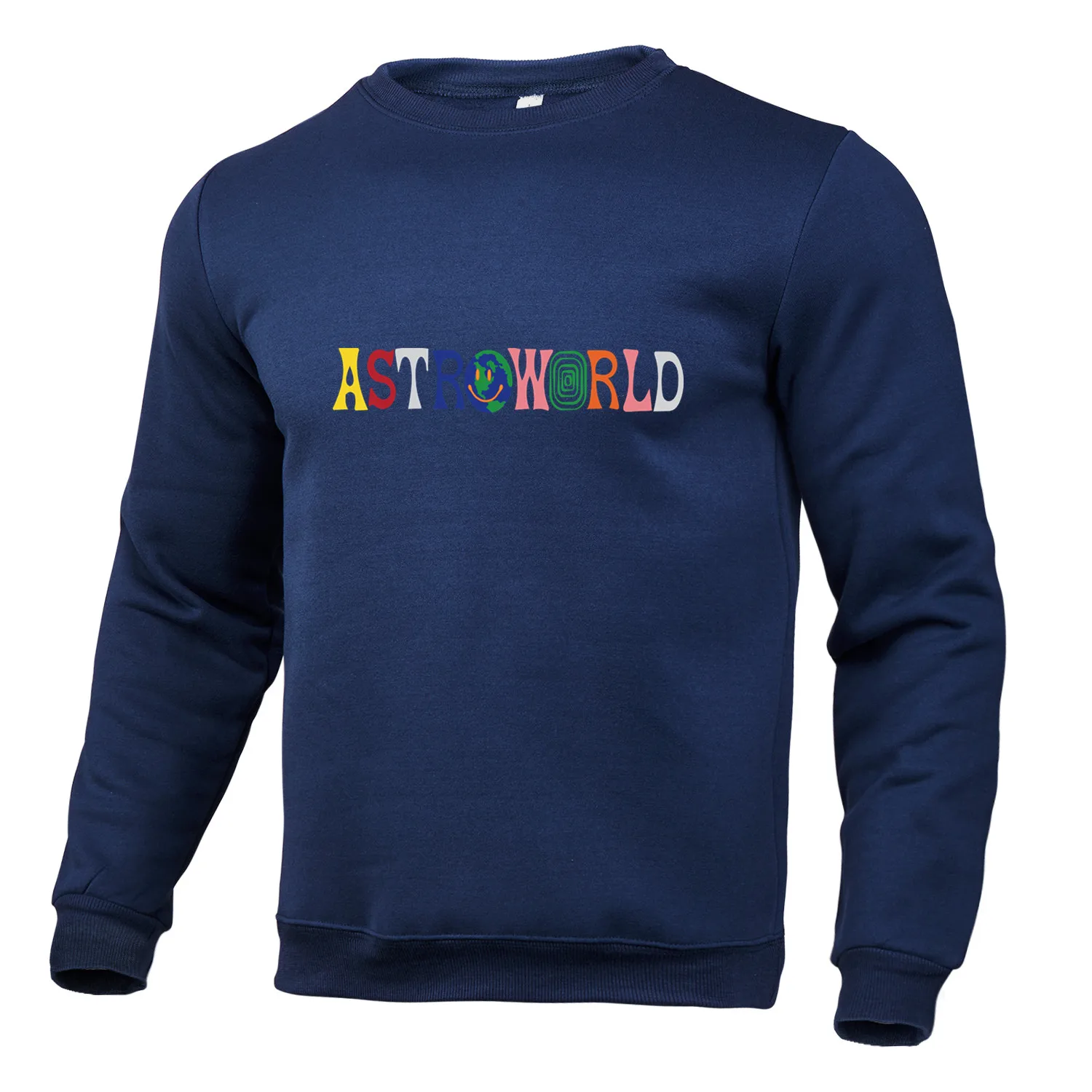 

Новый свитер с круглым вырезом ASTRWORLD на осень и зиму, одежда, теплый свитер внутри и снаружи европейского размера