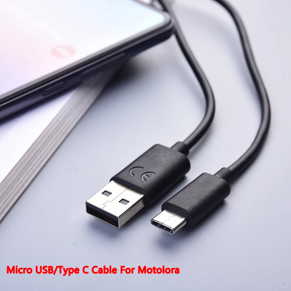 Кабель Micro USB/Type C для быстрой зарядки и передачи данных кабели Motorola Moto E5 Plus Z Z2 Z3 Play