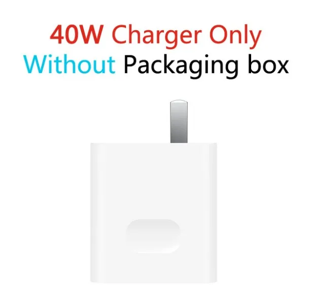 Charger Only 40W Max CP61 huawei SuperCharge Беспроводное зарядное устройство Max 27 Вт huawei Qi стандарт tyuv сертифицирован для mate 30 Pro iPhone 11 Pro Max - Тип штекера: Charger Only 40W Max