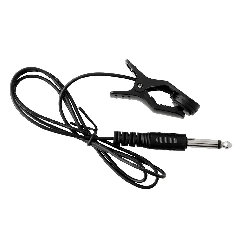 Универсальная Акустическая гитара клип-линия Пикап микрофон провод черный 2.7ft